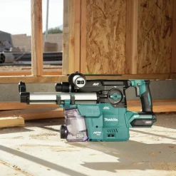 Makita 40V Max XGT Brushless Lithium-Ion 1-3/16 in. Cordless AVT AWS Rotary Hammer with Dust Extractor (Tool Only)