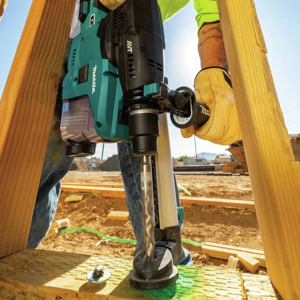 Makita 40V Max XGT Brushless Lithium-Ion 1-3/16 in. Cordless AVT AWS Rotary Hammer with Dust Extractor (Tool Only)