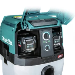 Makita 40V max XGT Brushless Lithium-Ion 2.1 Gallon Cordless AWS HEPA Filter Dry Dust Extractor Kit (4 Ah)