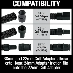 Makita 40V max XGT Brushless Lithium-Ion 2.1 Gallon Cordless AWS HEPA Filter Dry Dust Extractor Kit (4 Ah)