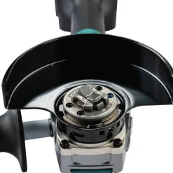 Makita 40V Max XGT Brushless Lithium-Ion 5 in. Cordless X-LOCK AWS Angle Grinder with Electric Brake Kit (4 Ah)