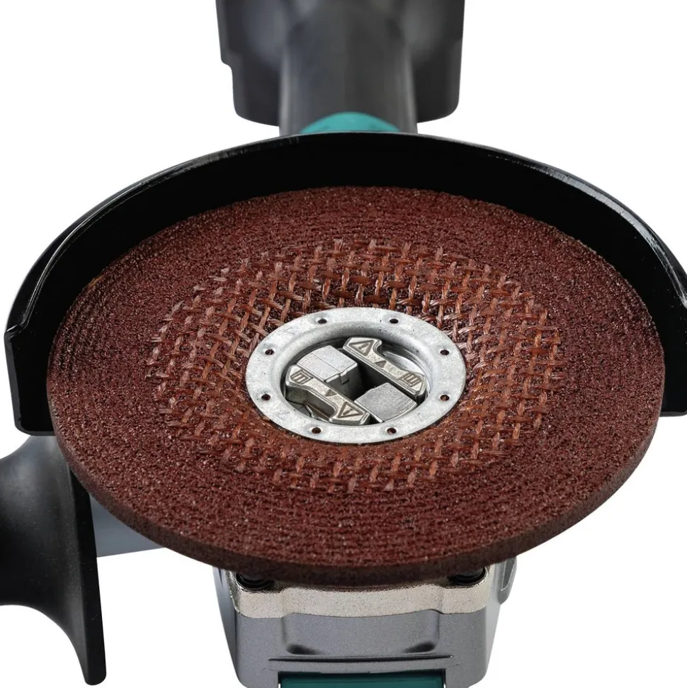 Makita 40V Max XGT Brushless Lithium-Ion 5 in. Cordless X-LOCK AWS Angle Grinder with Electric Brake Kit (4 Ah)