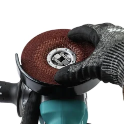 Makita 40V Max XGT Brushless Lithium-Ion 5 in. Cordless X-LOCK AWS Angle Grinder with Electric Brake Kit (4 Ah)