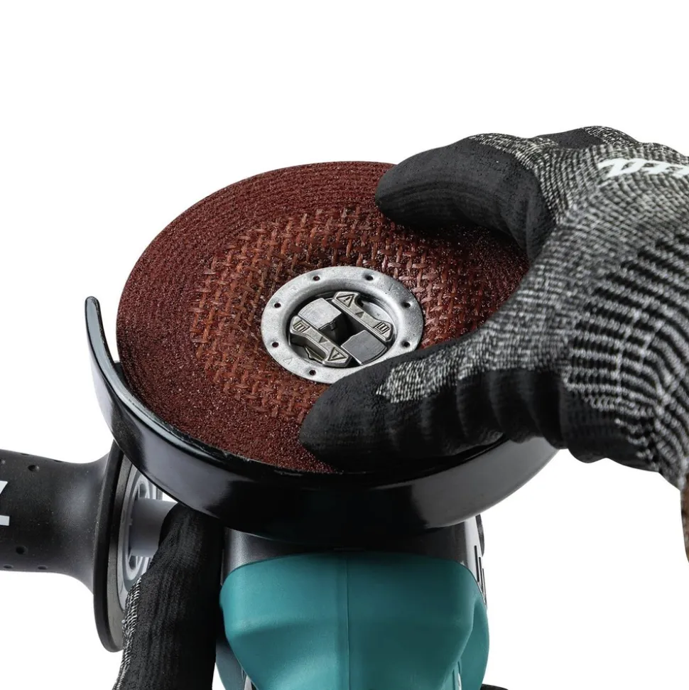 Makita 40V Max XGT Brushless Lithium-Ion 5 in. Cordless X-LOCK AWS Angle Grinder with Electric Brake Kit (4 Ah)