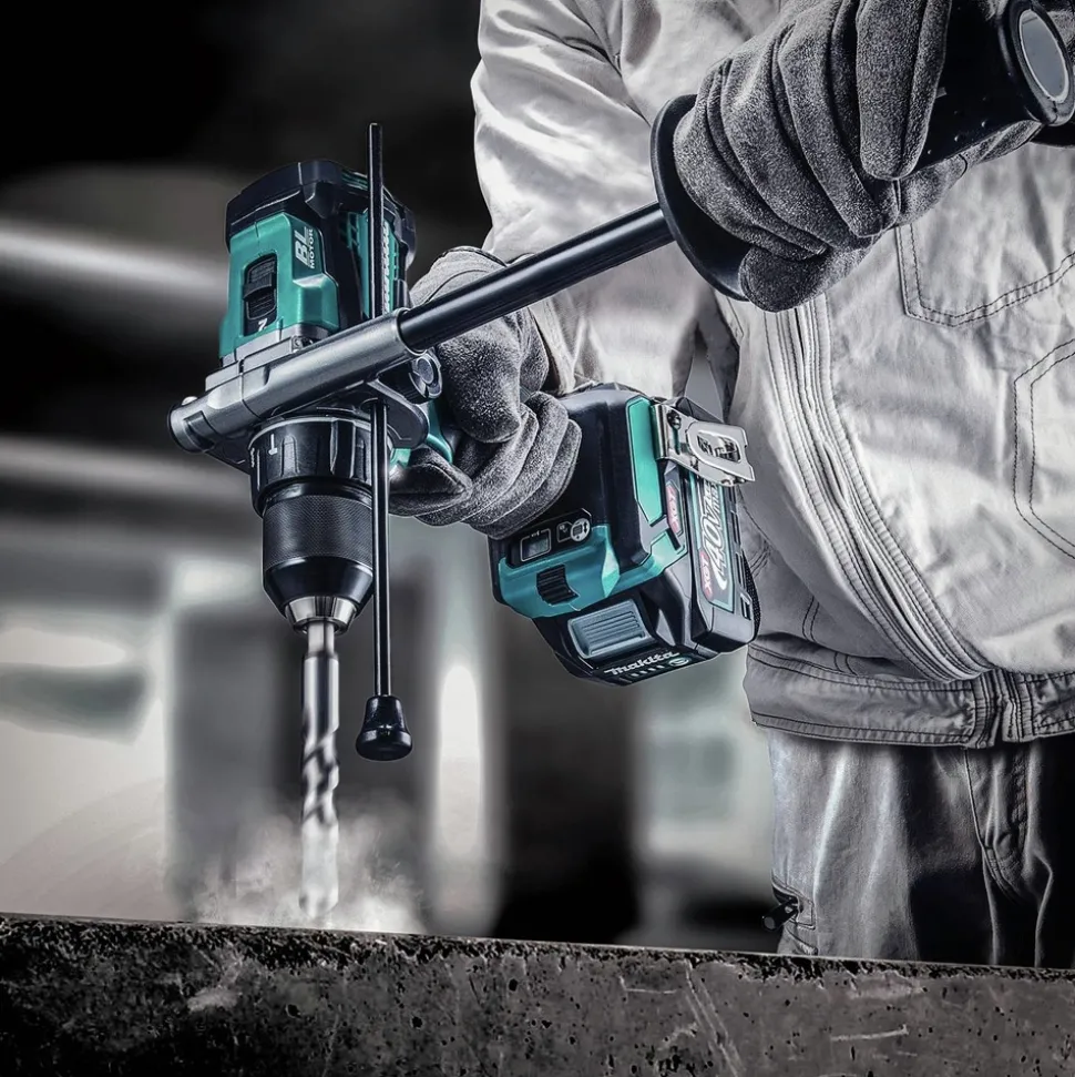 Makita 40V Max XGT Lithium-Ion Brushless 1/2 in. Cordless Hammer Drill Driver and 4-Speed Impact Driver Combo Kit with 2 Batteries (4 Ah)