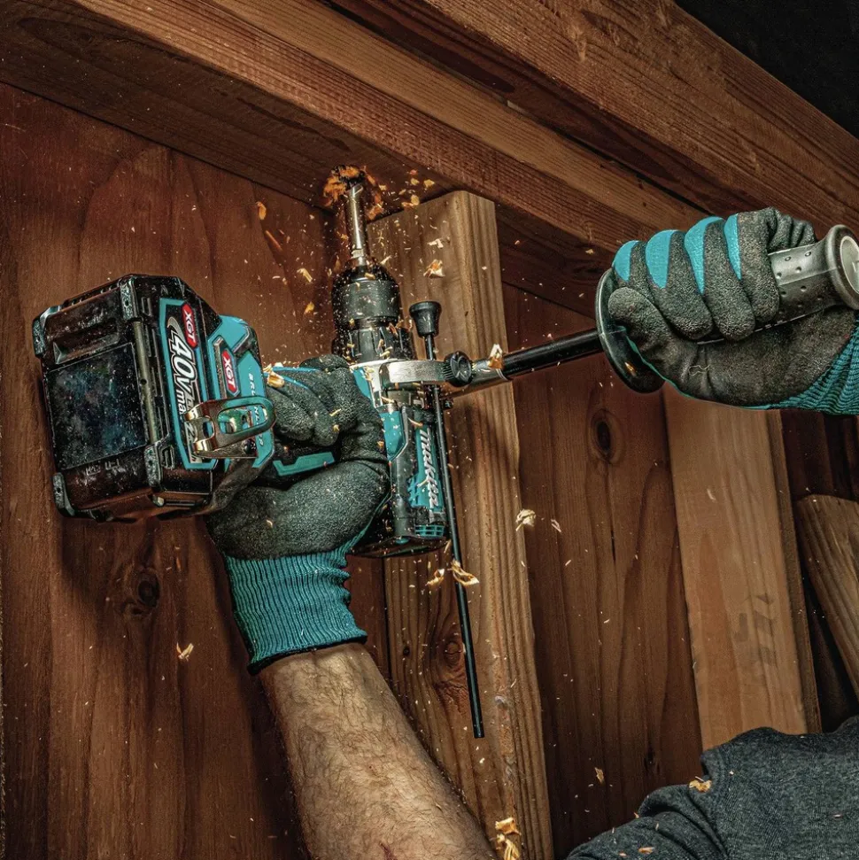 Makita 40V Max XGT Lithium-Ion Brushless 1/2 in. Cordless Hammer Drill Driver and 4-Speed Impact Driver Combo Kit with 2 Batteries (4 Ah)