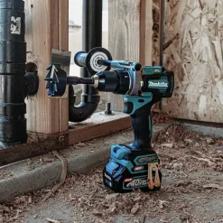 Makita 40V Max XGT Lithium-Ion Brushless 1/2 in. Cordless Hammer Drill Driver and 4-Speed Impact Driver Combo Kit with 2 Batteries (4 Ah)