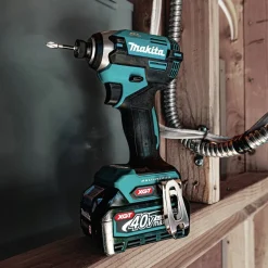 Makita 40V Max XGT Lithium-Ion Brushless 1/2 in. Cordless Hammer Drill Driver and 4-Speed Impact Driver Combo Kit with 2 Batteries (4 Ah)