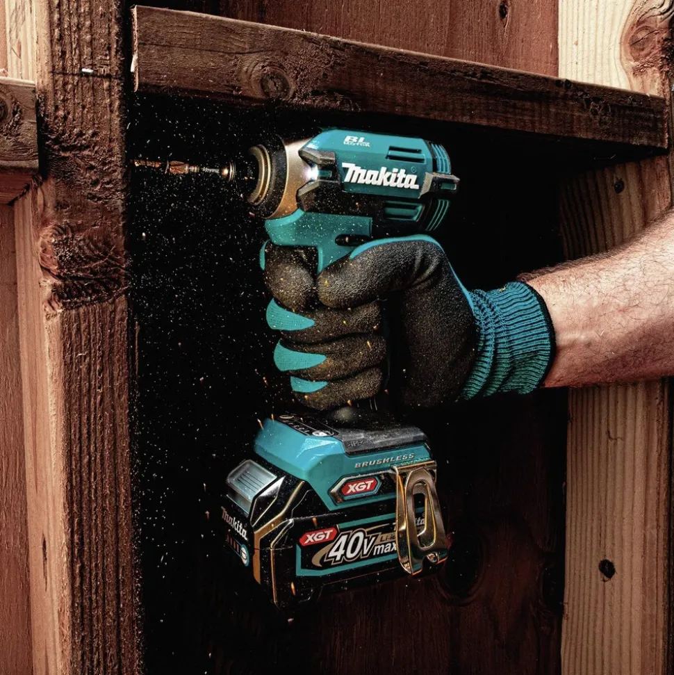 Makita 40V Max XGT Lithium-Ion Brushless 1/2 in. Cordless Hammer Drill Driver and 4-Speed Impact Driver Combo Kit with 2 Batteries (4 Ah)