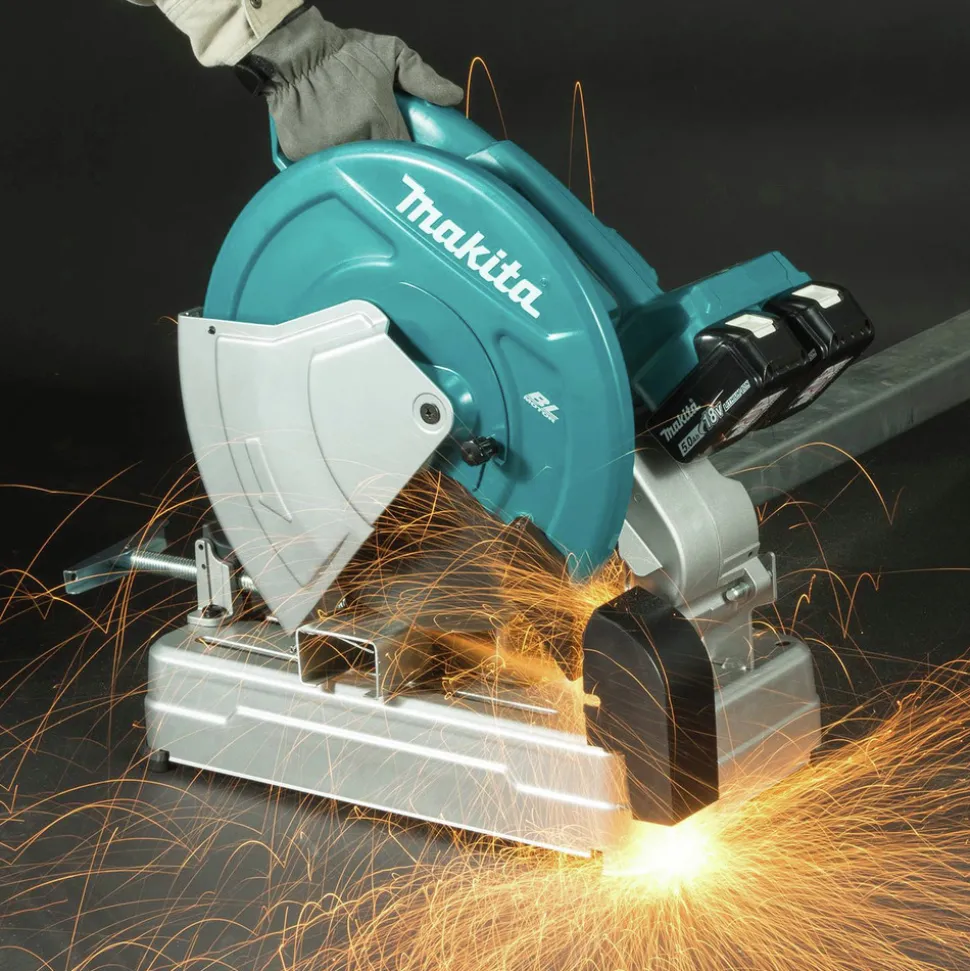 Makita 18V X2 LXT 5.0Ah Lithium-Ion Brushless Cordless 14 in. Cut-Off Saw Kit