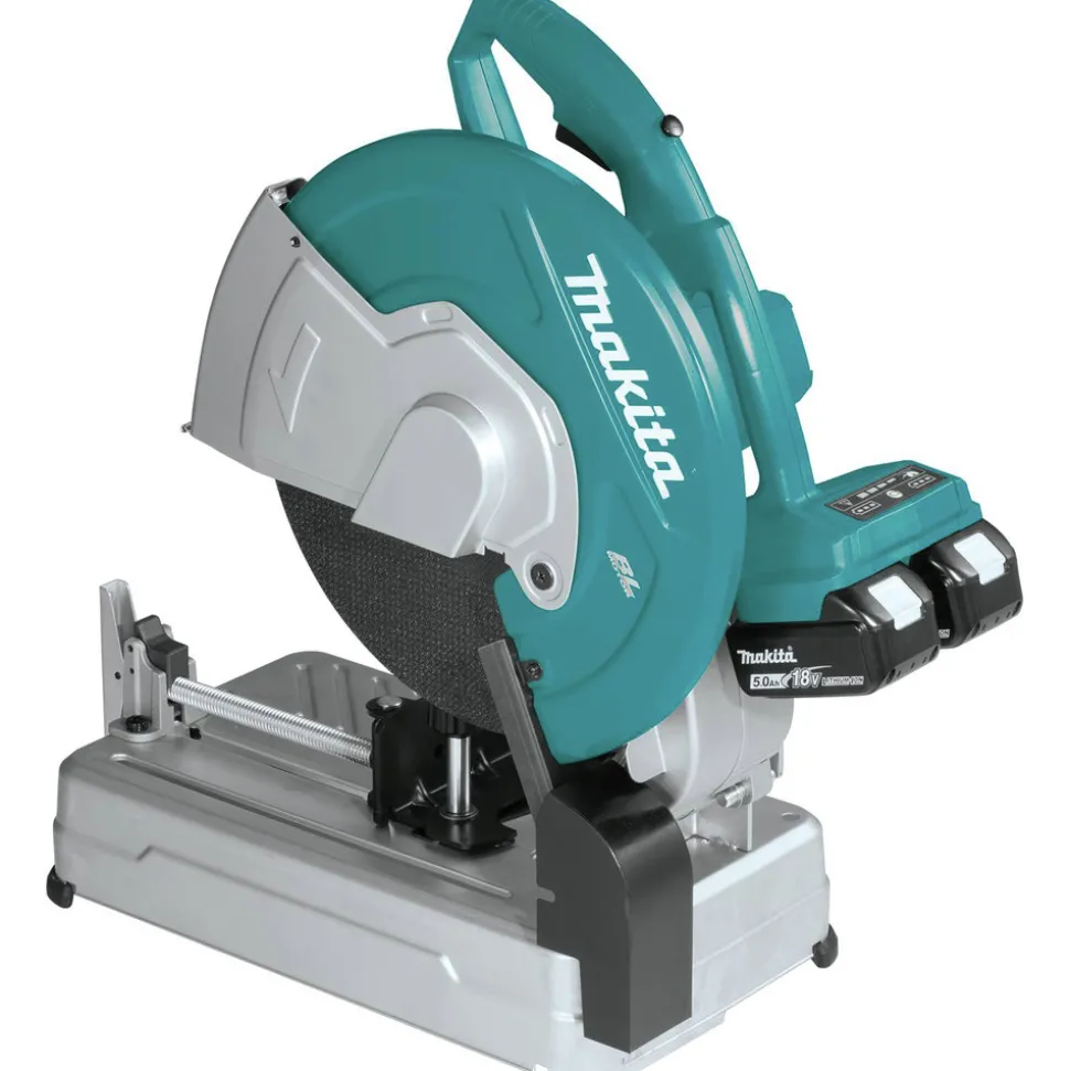 Makita 18V X2 LXT 5.0Ah Lithium-Ion Brushless Cordless 14 in. Cut-Off Saw Kit