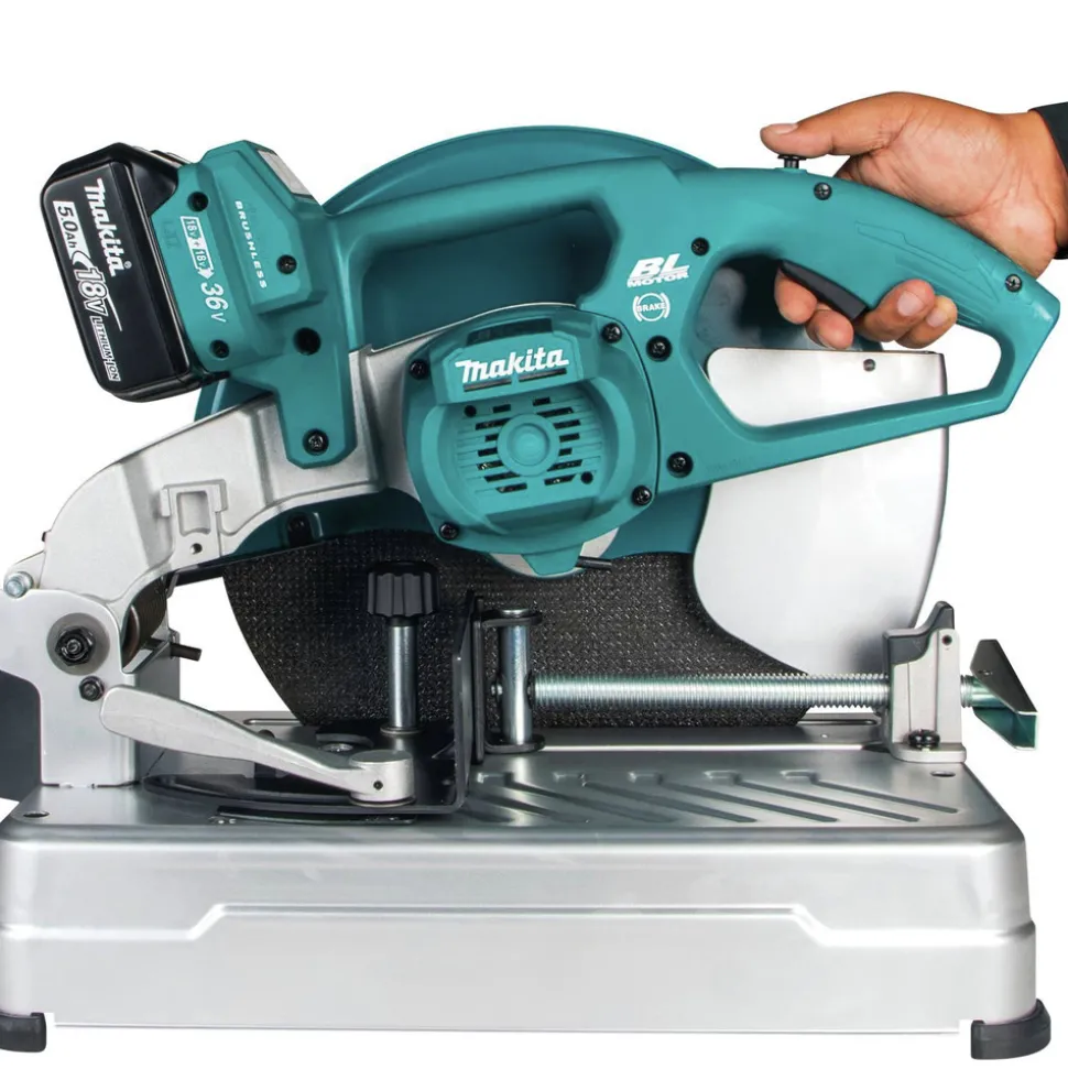 Makita 18V X2 LXT 5.0Ah Lithium-Ion Brushless Cordless 14 in. Cut-Off Saw Kit