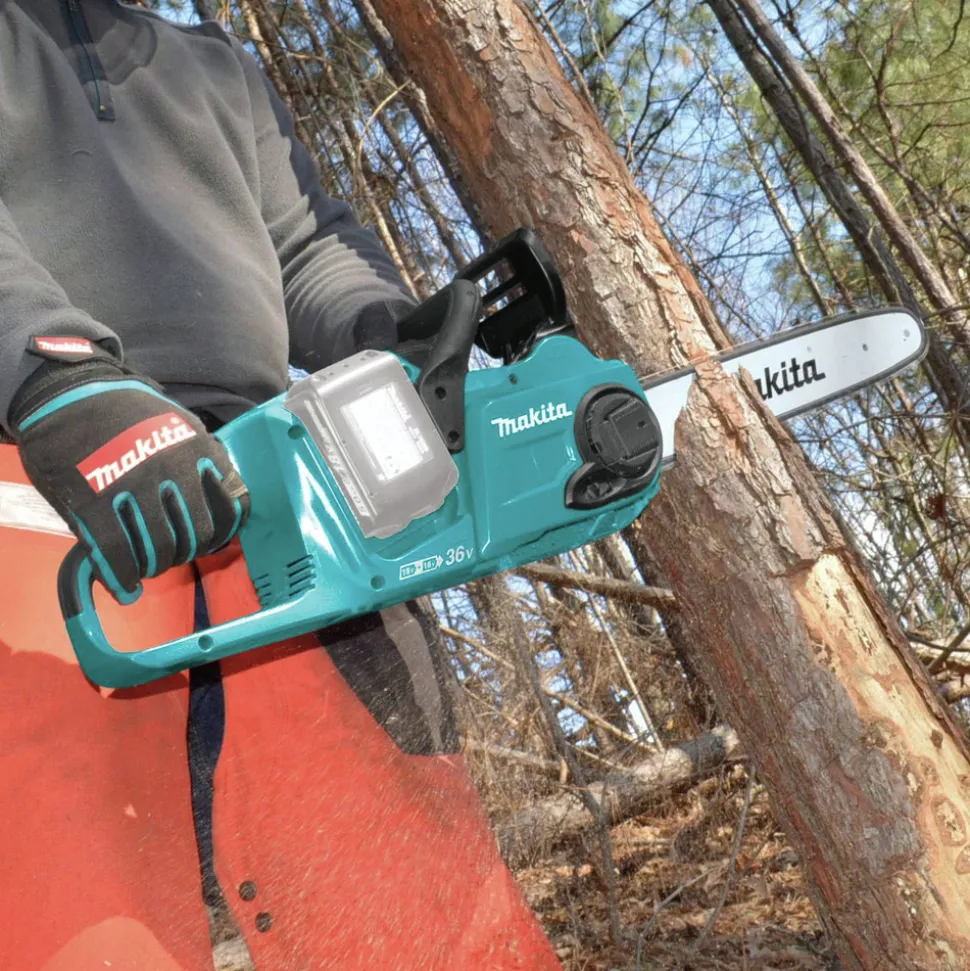 Makita XCU03Z X2 (36V) LXT Lithium-Ion Brushless Cordless 14 in. Chainsaw (Tool Only)