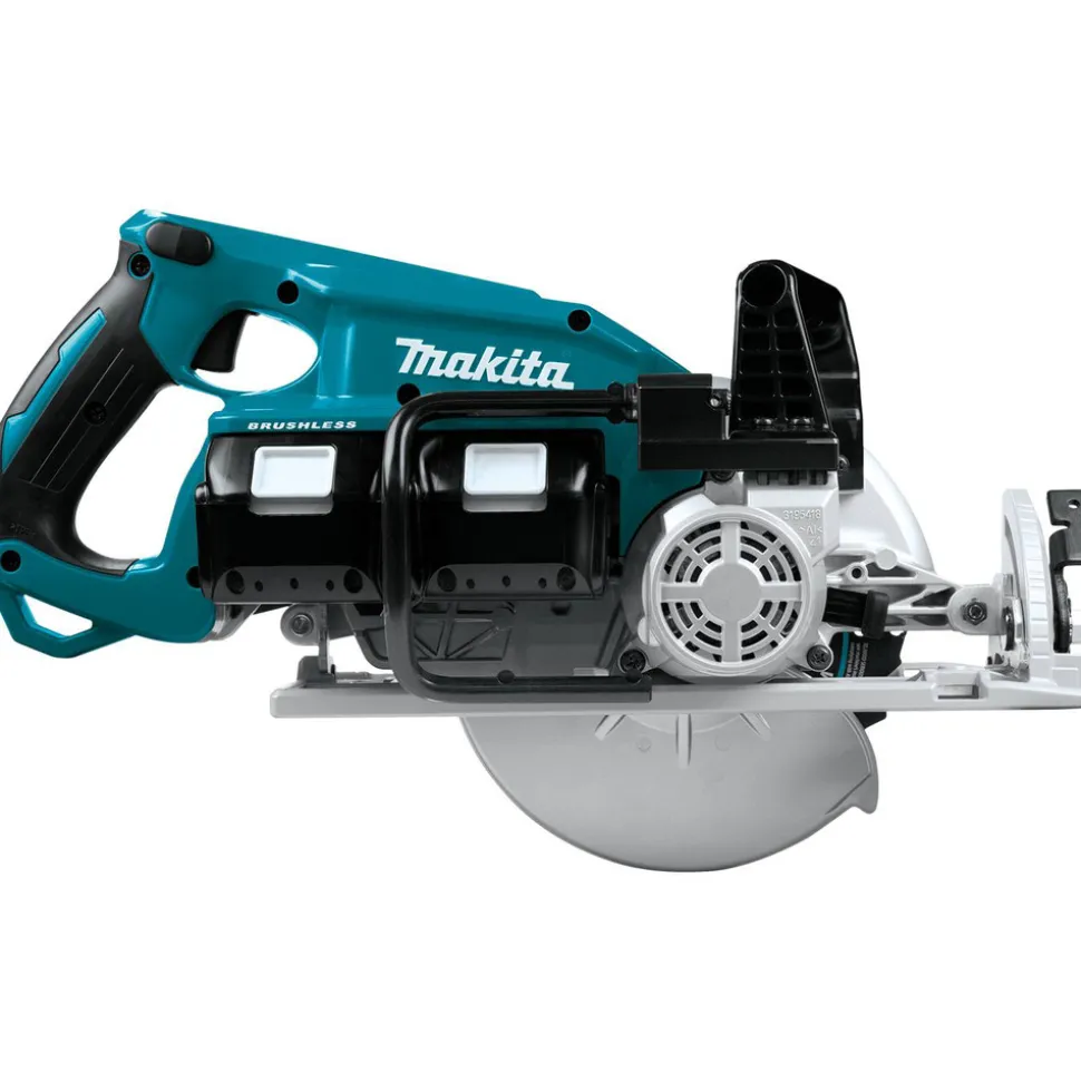 Makita XSR01PT 18V X2 (36V) LXT Brushless Lithium-Ion 7-1/4 in. Cordless Rear Handle Circular Saw Kit with 2 Batteries (5 Ah)