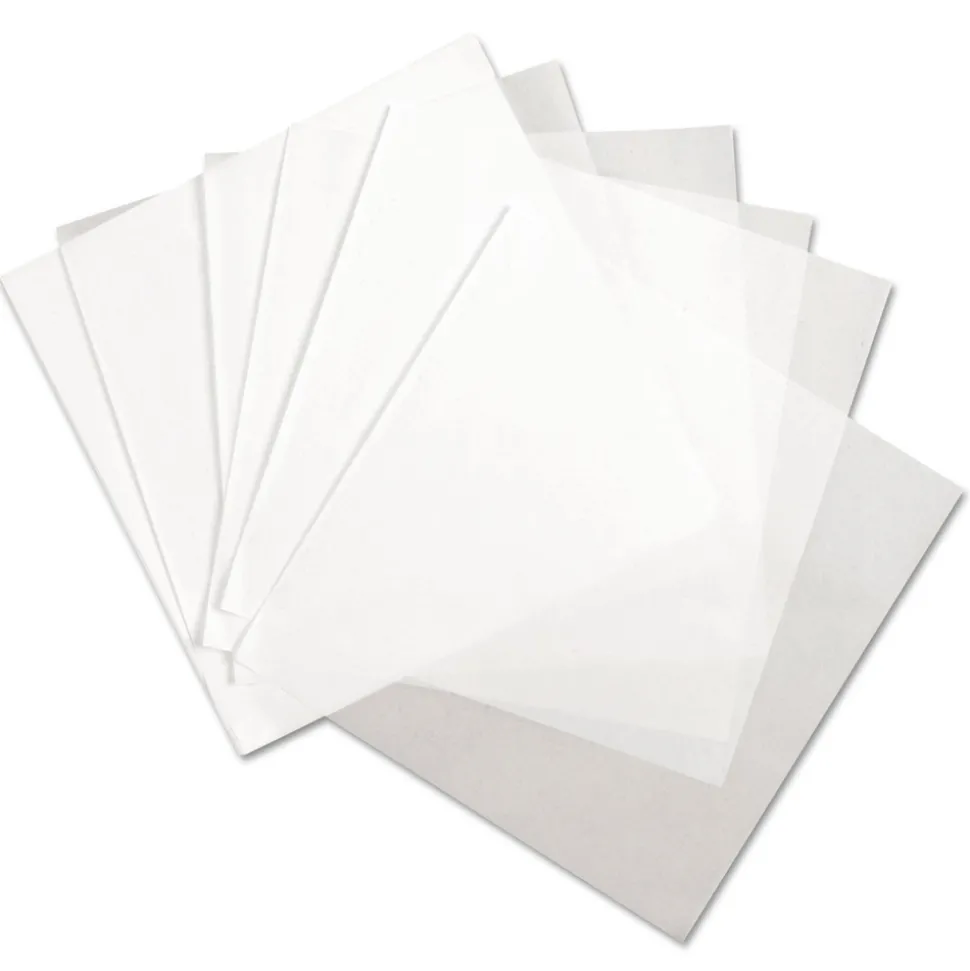 Marcal 15 in. x 15 in. Deli Wrap Dry Waxed Paper Flat Sheets - White (3000/Carton)