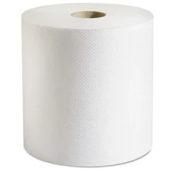 Marcal PRO 7.88 in. x 800 ft. 1-Ply 100 Percent Recycled Hardwound Roll Paper Towels - White (6/Carton)