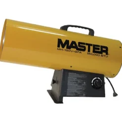 Master 150,000 BTU Variable Output LP Forced Air Heater