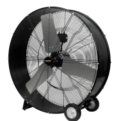 Master 120V 3.6 Amp High Capacity 36 in. Corded Industrial Direct Drive Barrel Fan