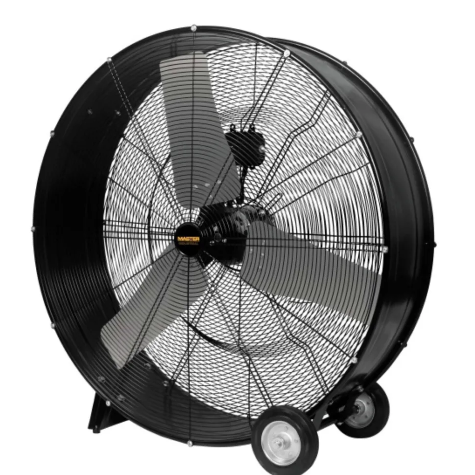 Master 120V 3.6 Amp High Capacity 36 in. Corded Industrial Direct Drive Barrel Fan