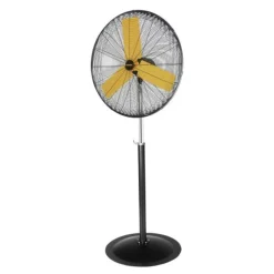 Master 120V Variable Speed High Velocity 30 in. Corded Oscillating Pedestal Fan