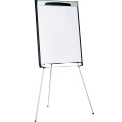 MasterVision 39 in. - 72 in. High Tripod Extension Bar Magnetic Dry-Erase Easel - Black/Silver