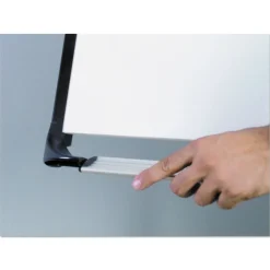 MasterVision 39 in. - 72 in. High Tripod Extension Bar Magnetic Dry-Erase Easel - Black/Silver