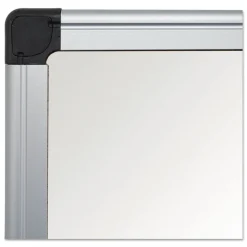 MasterVision 24 in. x 36 in. Aluminum Frame Value Melamine Dry Erase Board - White