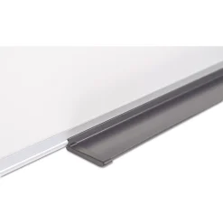 MasterVision 24 in. x 36 in. Aluminum Frame Value Melamine Dry Erase Board - White