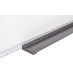 MasterVision 18 in. x 24 in. Aluminum Frame Value Melamine Dry Erase Board - White