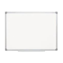 MasterVision 24 in. x 36 in. Aluminum Frame Earth Gold Ultra Magnetic Dry Erase Boards - White