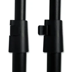 MasterVision 15 in. x 11 in. Board 66 in. High Steel Frame Floor Stand Rectangle Sign Holder - White/Black