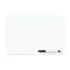 MasterVision 11.88 in. x 8.25 in. Dry Erase Lap Board - White Surface