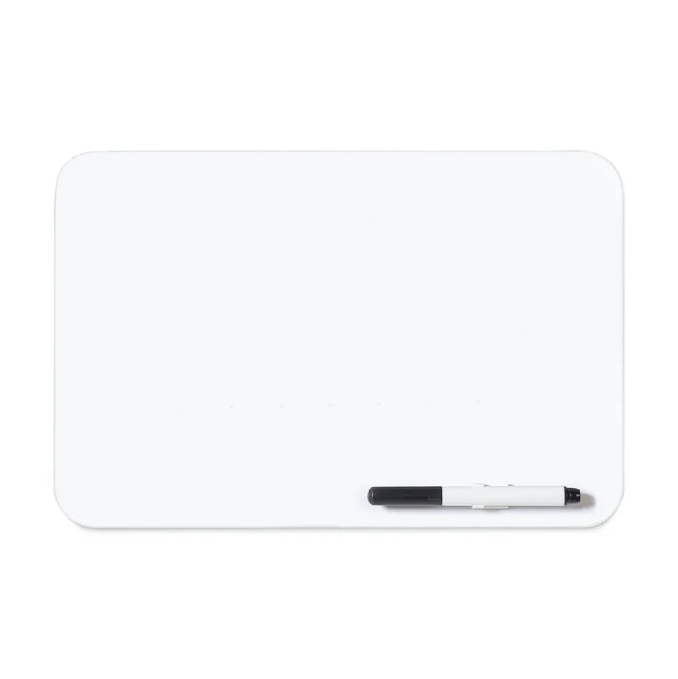 MasterVision 11.88 in. x 8.25 in. Dry Erase Lap Board - White Surface