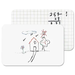 MasterVision 11.88 in. x 8.25 in. Dry Erase Lap Board - White Surface