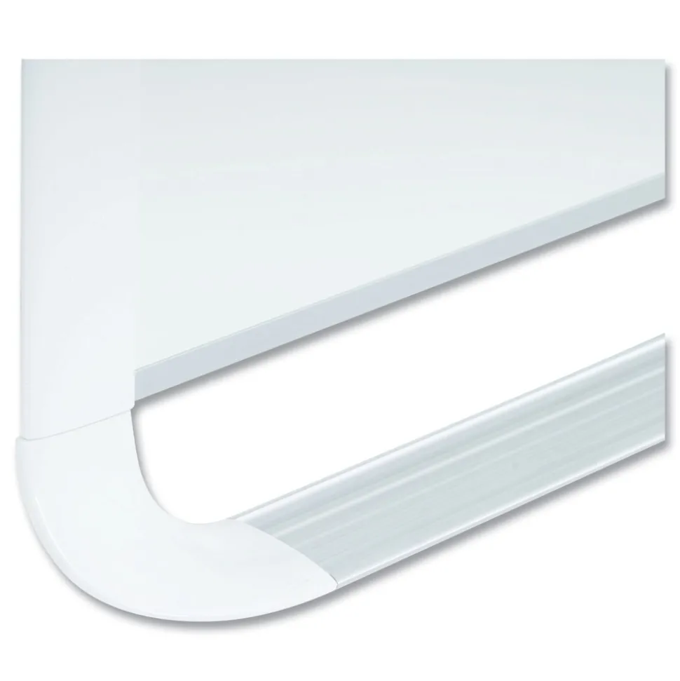 MasterVision 36 in. x 24 in. Gold Ultra Magnetic Dry Erase Boards - White Surface, White Aluminum Frame