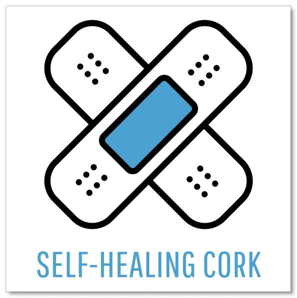 MasterVision 48 in. x 18 in. Lacquered Steel Surface Aluminum Frame Magnetic Calendar Combo Board - White