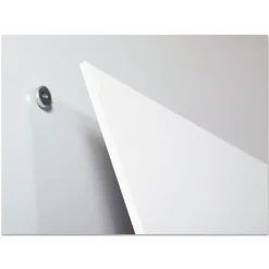 MasterVision 29-1/2 in. x 45 in. Magnetic Dry Erase Tile Board - White