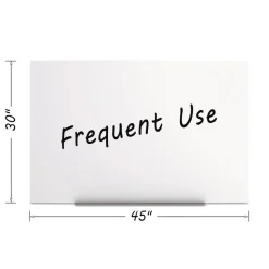 MasterVision 29-1/2 in. x 45 in. Magnetic Dry Erase Tile Board - White