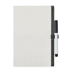 MasterVision 11 in. x 14 in. Magnetic Dry Erase Board - White Surface, Black Plastic Frame