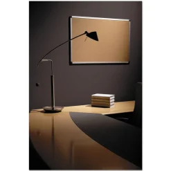 MasterVision 24 in. x 36 in. Value Cork Bulletin Board with Aluminum Frame - Tan/Silver