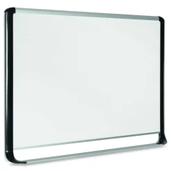 MasterVision Gold Ultra 48 in. x 36 in. Aluminum Frame Magnetic Dry Erase Board - White/Black