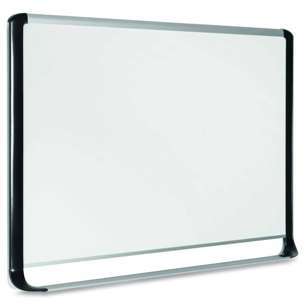 MasterVision Gold Ultra 48 in. x 36 in. Aluminum Frame Magnetic Dry Erase Board - White/Black