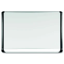 MasterVision Gold Ultra 48 in. x 36 in. Aluminum Frame Magnetic Dry Erase Board - White/Black