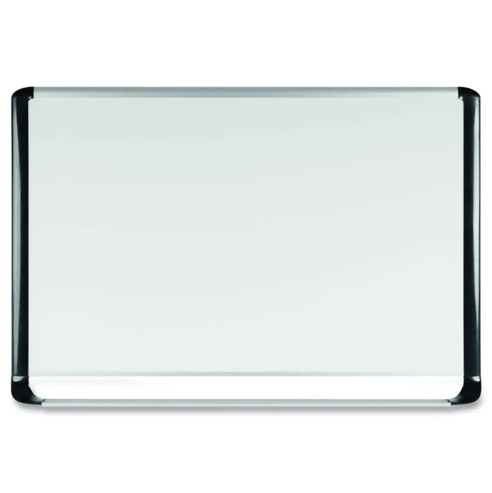 MasterVision Gold Ultra 48 in. x 36 in. Aluminum Frame Magnetic Dry Erase Board - White/Black