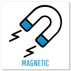 MasterVision Gold Ultra 48 in. x 36 in. Aluminum Frame Magnetic Dry Erase Board - White/Black