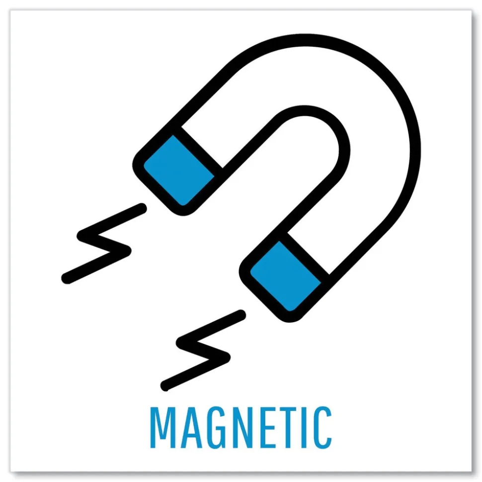 MasterVision Gold Ultra 48 in. x 36 in. Aluminum Frame Magnetic Dry Erase Board - White/Black