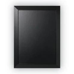 MasterVision Kamashi 36 in. x 24 in. Wood Frame Chalk Board - Black