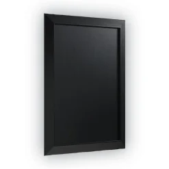 MasterVision Kamashi 36 in. x 24 in. Wood Frame Chalk Board - Black