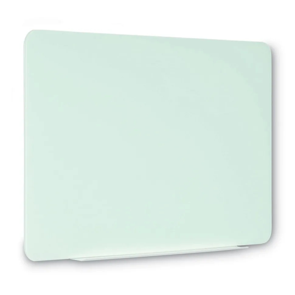 MasterVision Lago 48 in. x 36 in. Magnetic Glass Dry Erase Board - Opaque White