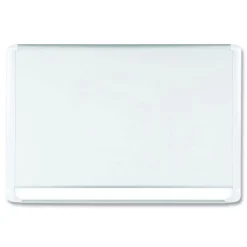 MasterVision Magnetic Gold Ultra 48 in. x 36 in. Dry Erase Boards - White Surface/White/Natural Aluminum Frame
